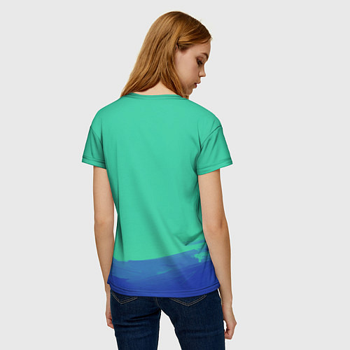 Женская футболка Марк Скаут - Разделение / 3D-принт – фото 4
