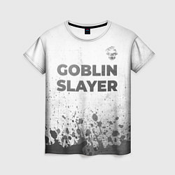 Футболка женская Goblin Slayer - white gradient посередине, цвет: 3D-принт