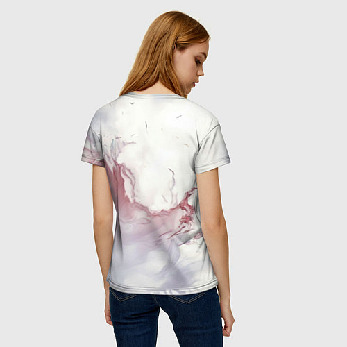 Женская футболка Бэтмен в тумане / 3D-принт – фото 4