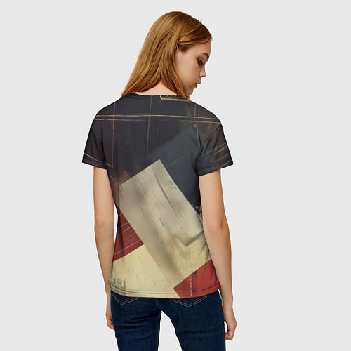 Женская футболка Бэтмен ретро стиль / 3D-принт – фото 4