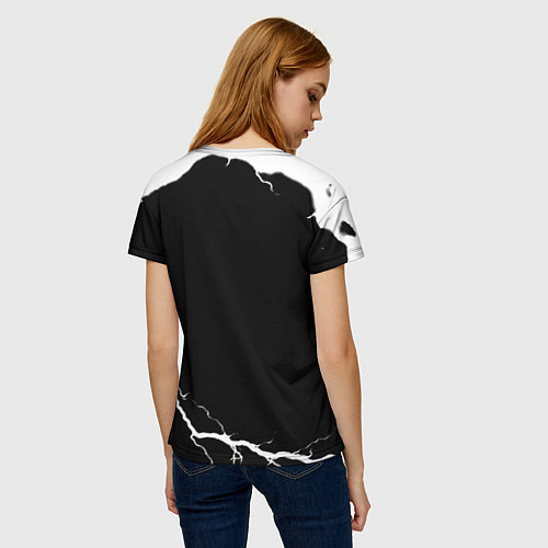 Женская футболка Monster energy storm energy / 3D-принт – фото 4