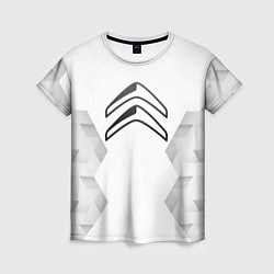 Женская футболка Citroen white poly