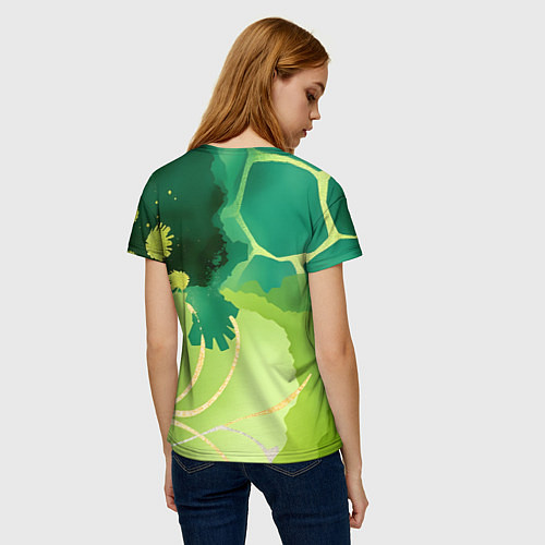 Женская футболка Вдохновленный природой / 3D-принт – фото 4