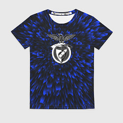 Женская футболка Benfica blue energy