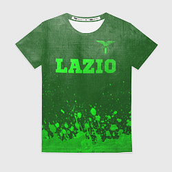 Футболка женская Lazio - green gradient посередине, цвет: 3D-принт