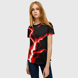 Футболка женская The rift, цвет: 3D-принт — фото 2