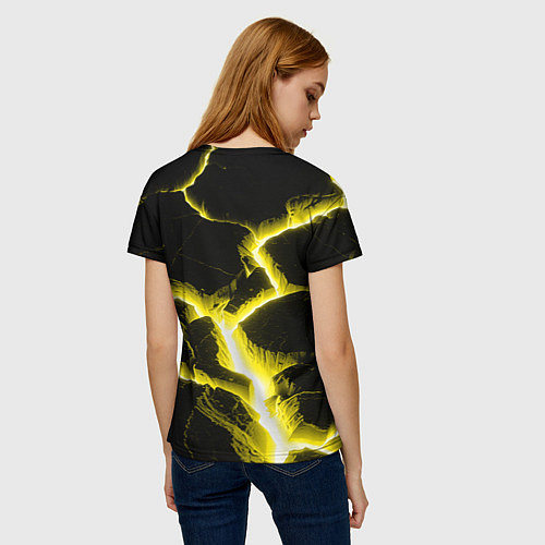 Женская футболка The rift / 3D-принт – фото 4