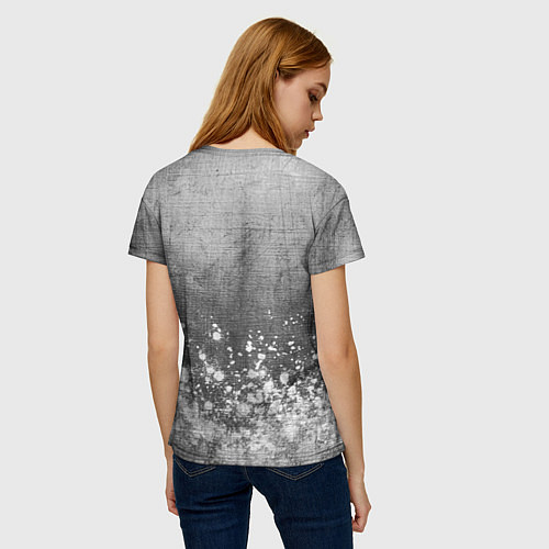 Женская футболка The Killers - grey gradient посередине / 3D-принт – фото 4