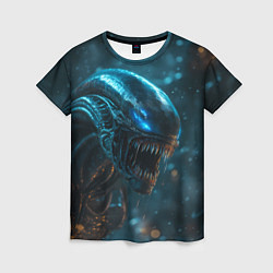 Футболка женская Alien space, цвет: 3D-принт