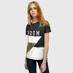 Футболка женская Doom The Dark Ages, цвет: 3D-принт — фото 2