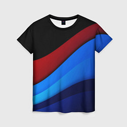 Футболка женская Multicoloured, цвет: 3D-принт