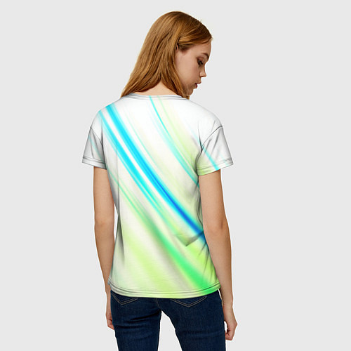 Женская футболка Multicolored / 3D-принт – фото 4