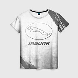 Футболка женская Jaguar - white gradient, цвет: 3D-принт