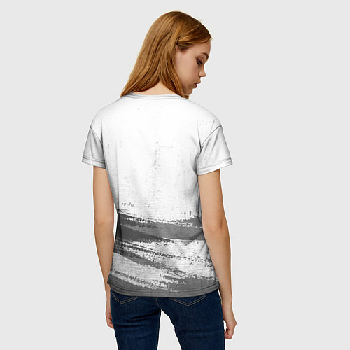 Женская футболка GTA6 - white gradient посередине / 3D-принт – фото 4
