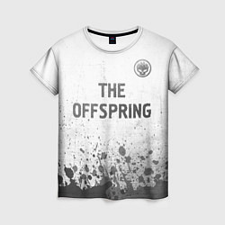 Футболка женская The Offspring - white gradient посередине, цвет: 3D-принт