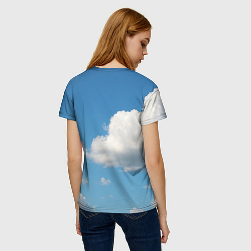 Женская футболка Bombardino Crocodillo мем / 3D-принт – фото 4