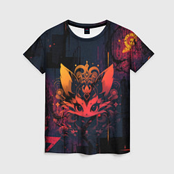 Футболка женская Магический лисёнок, цвет: 3D-принт