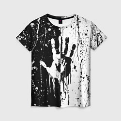 Футболка женская Антиматерия подтеки, цвет: 3D-принт