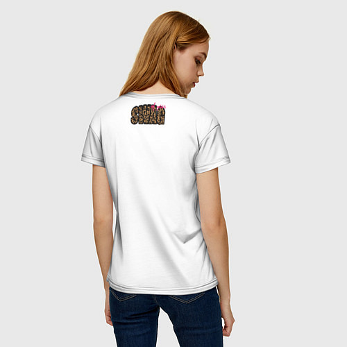 Женская футболка Swag season 2O25 / 3D-принт – фото 4