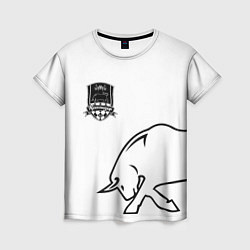 Женская футболка ФК Краснодар - бык