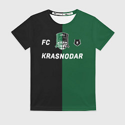 Футболка женская Krasnodar football, цвет: 3D-принт