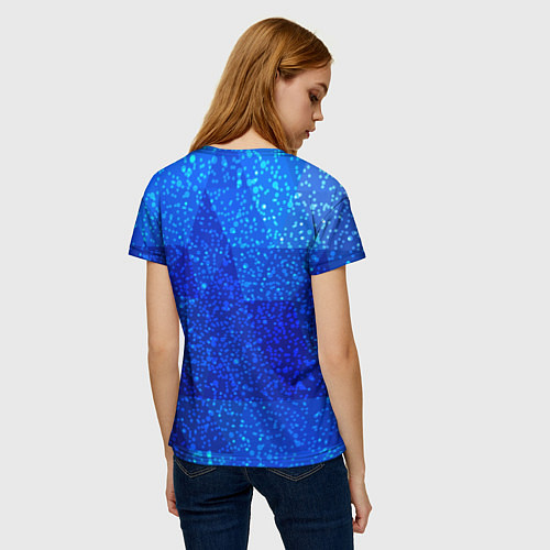 Женская футболка Bones стоит с микрофоном / 3D-принт – фото 4