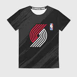 Женская футболка Трэйл Блэйзерс - НБА баскетбол