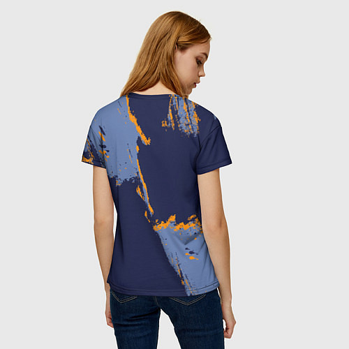 Женская футболка Мемфис Гриззлис - логотип команды / 3D-принт – фото 4