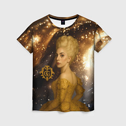 Футболка женская Леди Гага ретро стиль, цвет: 3D-принт