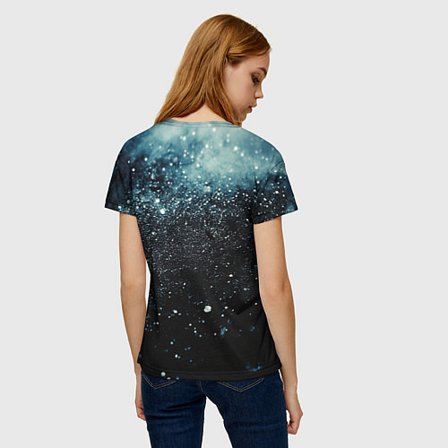 Женская футболка Lady Gaga ретро / 3D-принт – фото 4