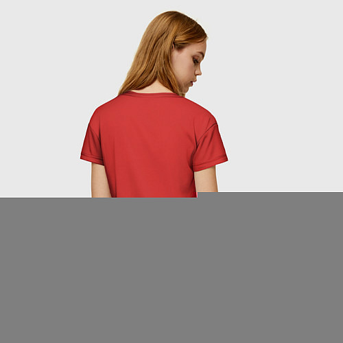 Женская футболка Ливепрпуль домашняя форма 2025 2026 / 3D-принт – фото 4