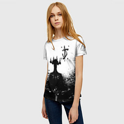 Футболка женская Doom демон марса, цвет: 3D-принт — фото 2