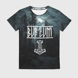 Женская футболка Burzum - pagan black metal