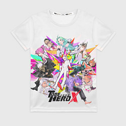 Женская футболка Characters To Be Hero X