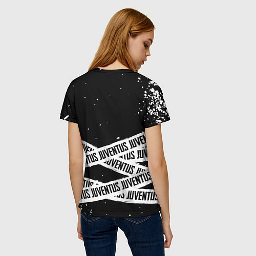 Женская футболка Бавария Мюнхен x Ювентус / 3D-принт – фото 4