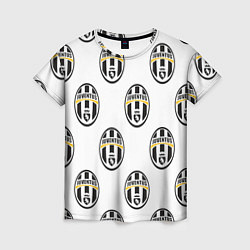 Футболка женская Juventus Pattern, цвет: 3D-принт