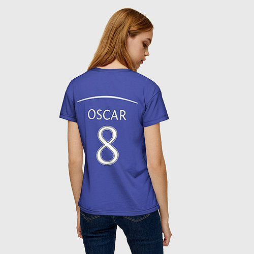 Женская футболка Chelsea: Oscar / 3D-принт – фото 4