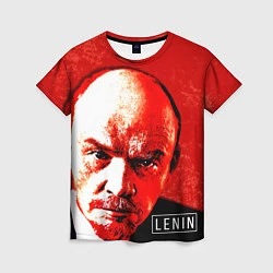 Женская футболка Red Lenin