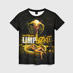 Женская футболка Gold Cobra: Limp Bizkit