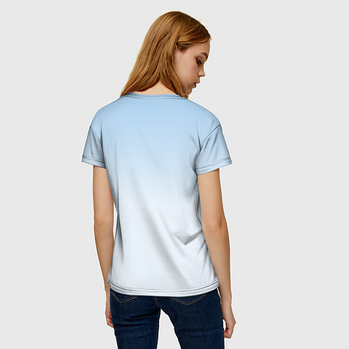 Женская футболка Биатлон / 3D-принт – фото 4
