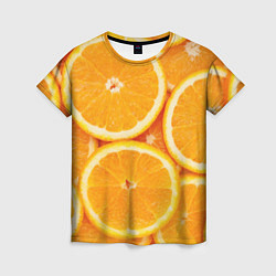 Женская футболка Апельсинчик