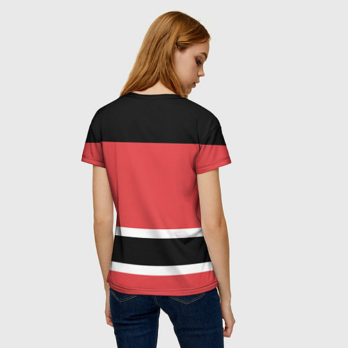 Женская футболка New Jersey Devils / 3D-принт – фото 4
