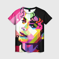 Женская футболка Michael Jackson Art