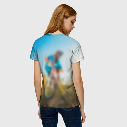 Женская футболка МТБ / 3D-принт – фото 4