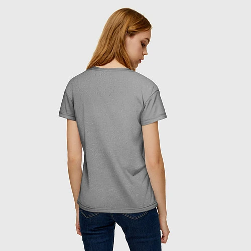 Женская футболка Дэвид Боуи / 3D-принт – фото 4