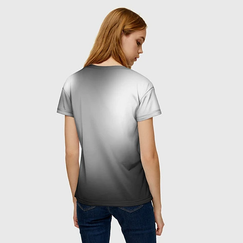 Женская футболка Боб Марли поет / 3D-принт – фото 4