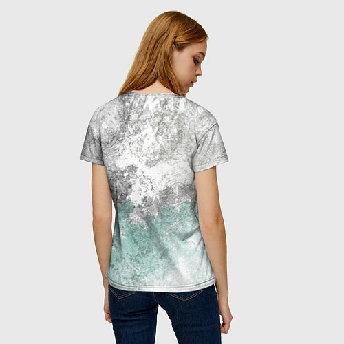 Женская футболка Призрак в доспехах / 3D-принт – фото 4