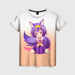 Футболка женская No Game No Life, цвет: 3D-принт