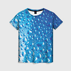Женская футболка Капли воды