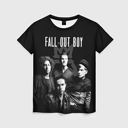 Футболка женская Fall out boy band, цвет: 3D-принт